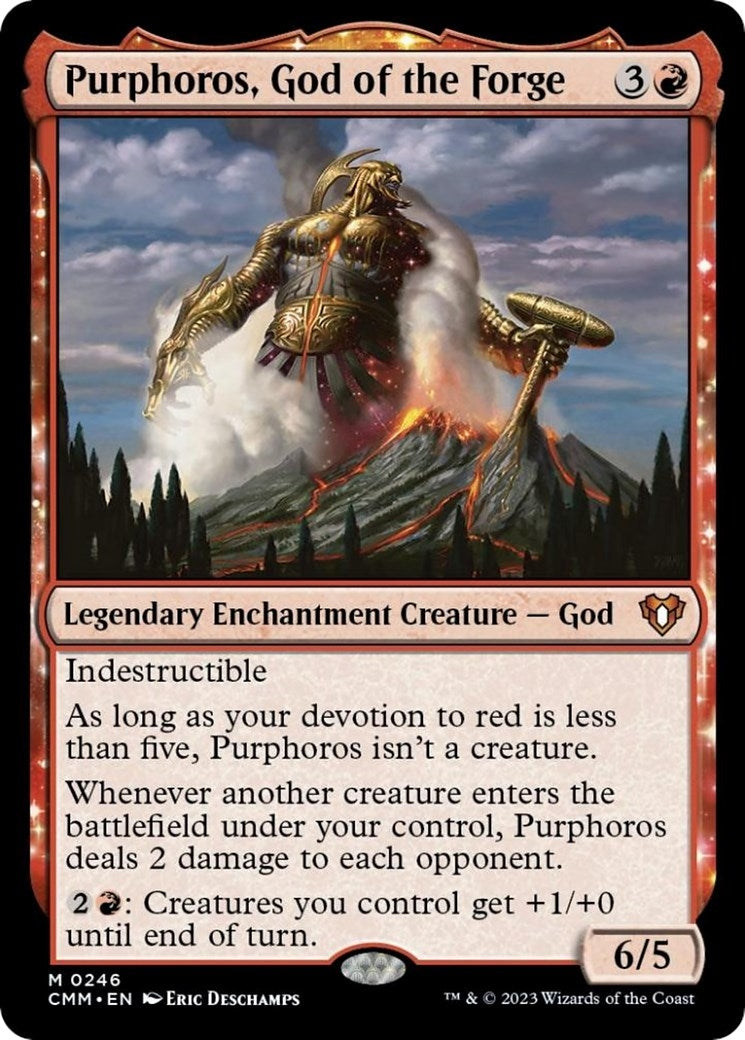 Image for Purphoros, God of the Forge (246) - Magic: The Gathering
