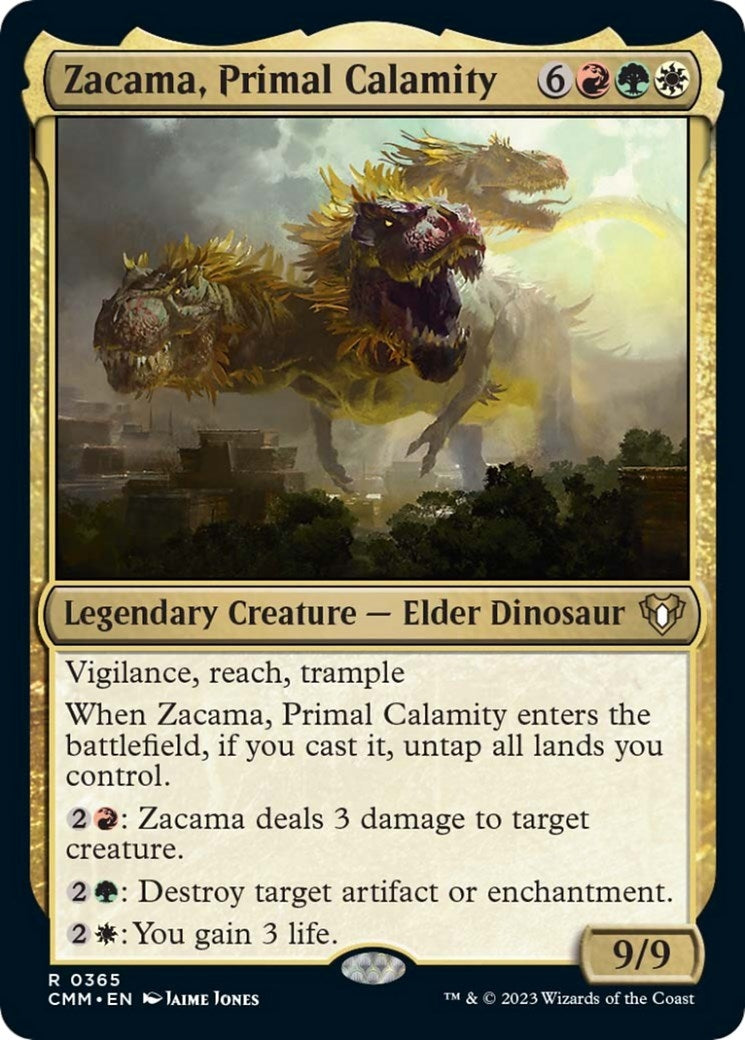 Image for Zacama, Primal Calamity (365) - Magic: The Gathering