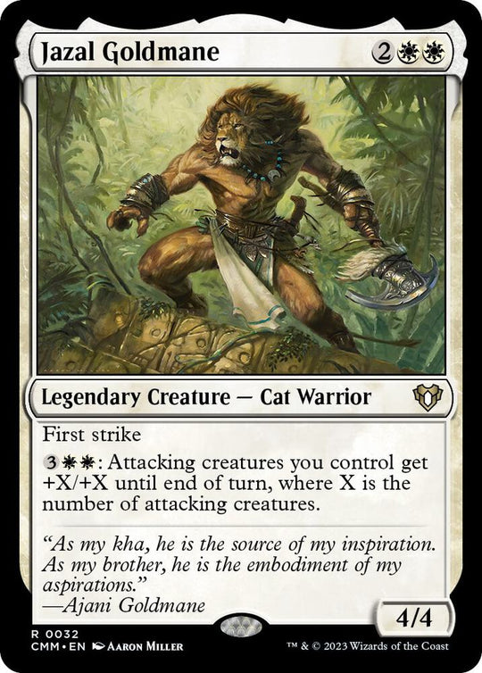 Image for Jazal Goldmane (32) - Magic: The Gathering