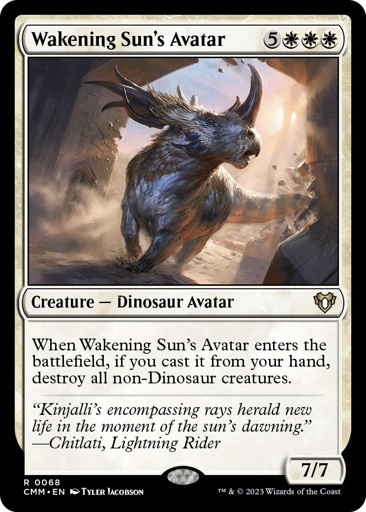 Image for Wakening Sun's Avatar (68) - Magic: The Gathering