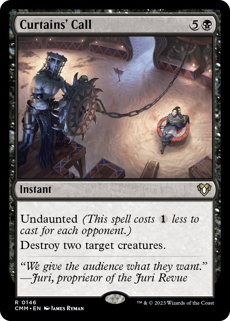 Image for Curtains' Call (146) - Magic: The Gathering