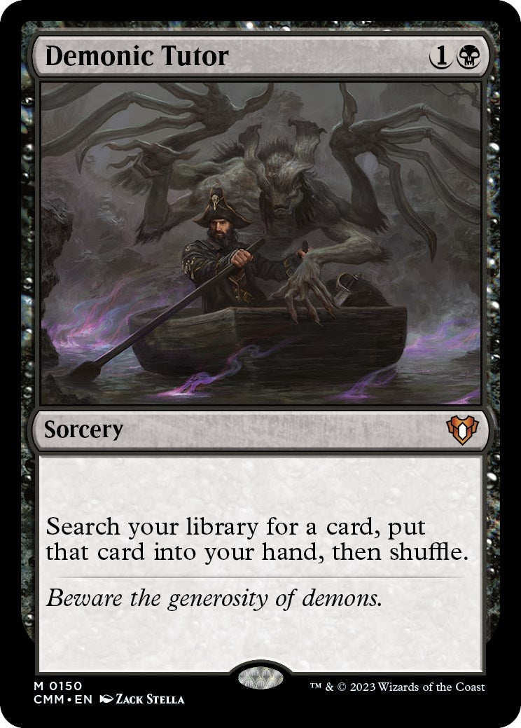 Image for Demonic Tutor (150) - Magic: The Gathering