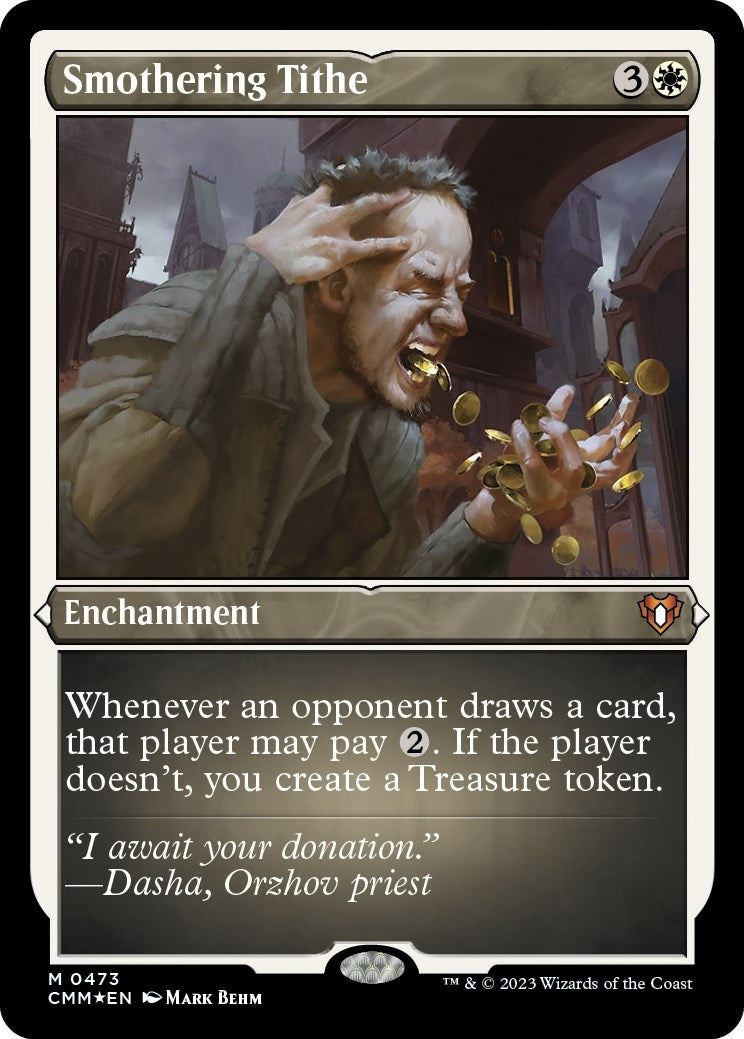 Image for Smothering Tithe (Foil Etched) (473) - Magic: The Gathering