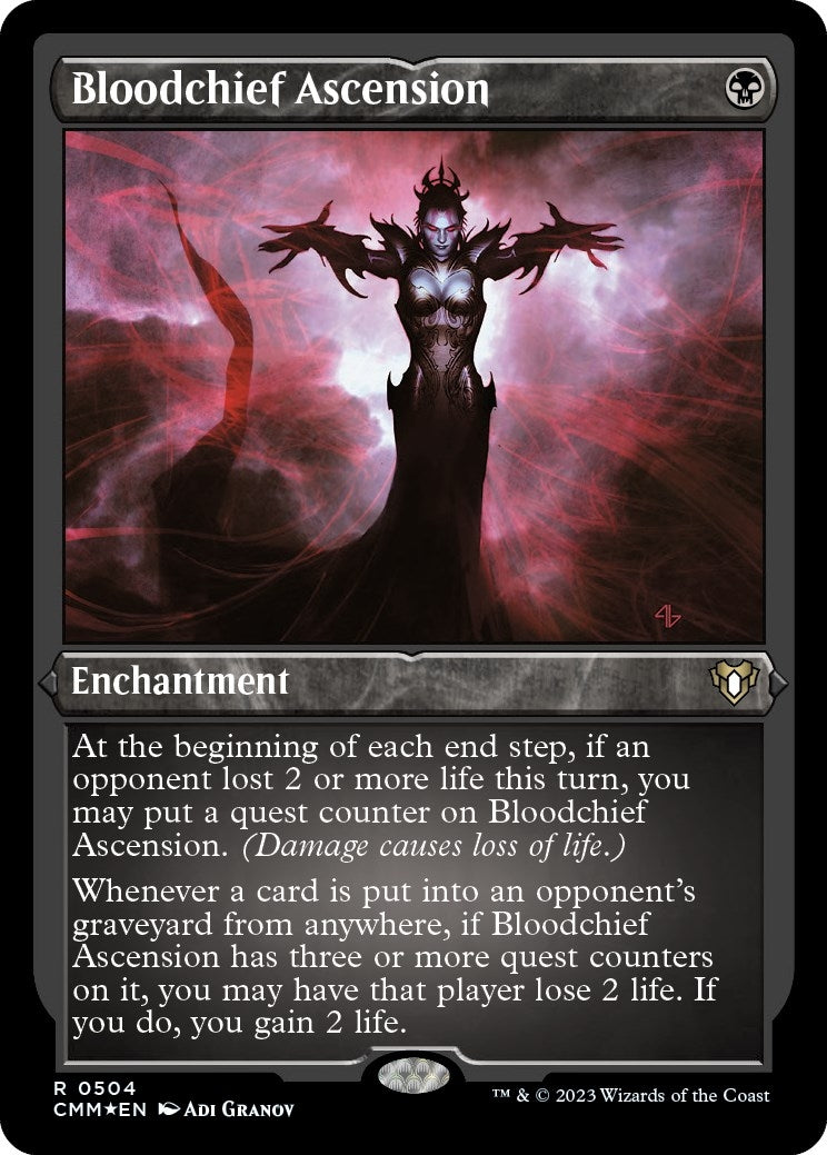 Image for Bloodchief Ascension (Foil Etched) (504) - Magic: The Gathering