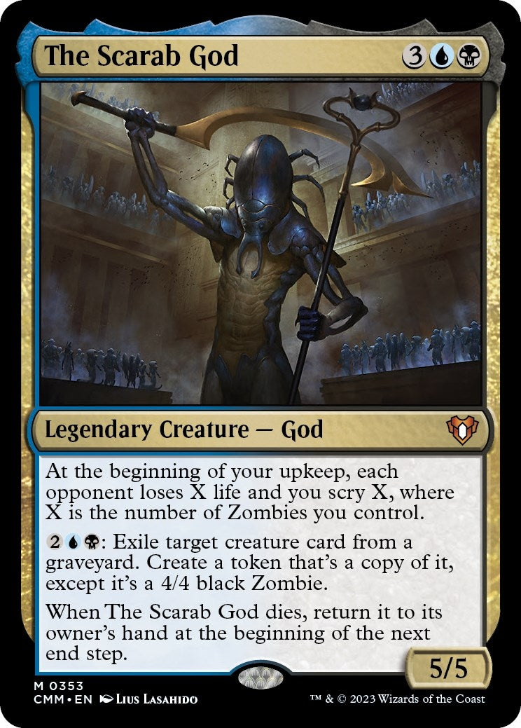 Image for The Scarab God (353) - Magic: The Gathering