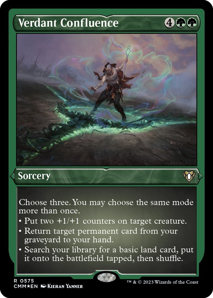Image for Verdant Confluence (Foil Etched) (575) - Magic: The Gathering