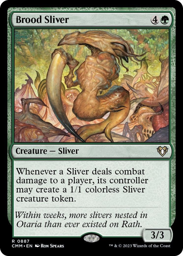Image for Brood Sliver (887) - Magic: The Gathering