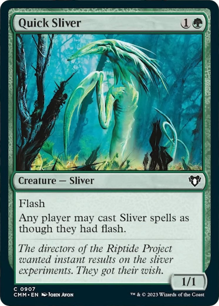 Image for Quick Sliver (907) - Magic: The Gathering