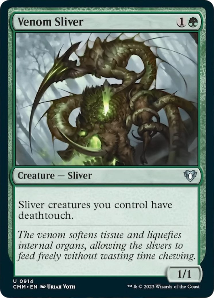 Image for Venom Sliver (914) - Magic: The Gathering
