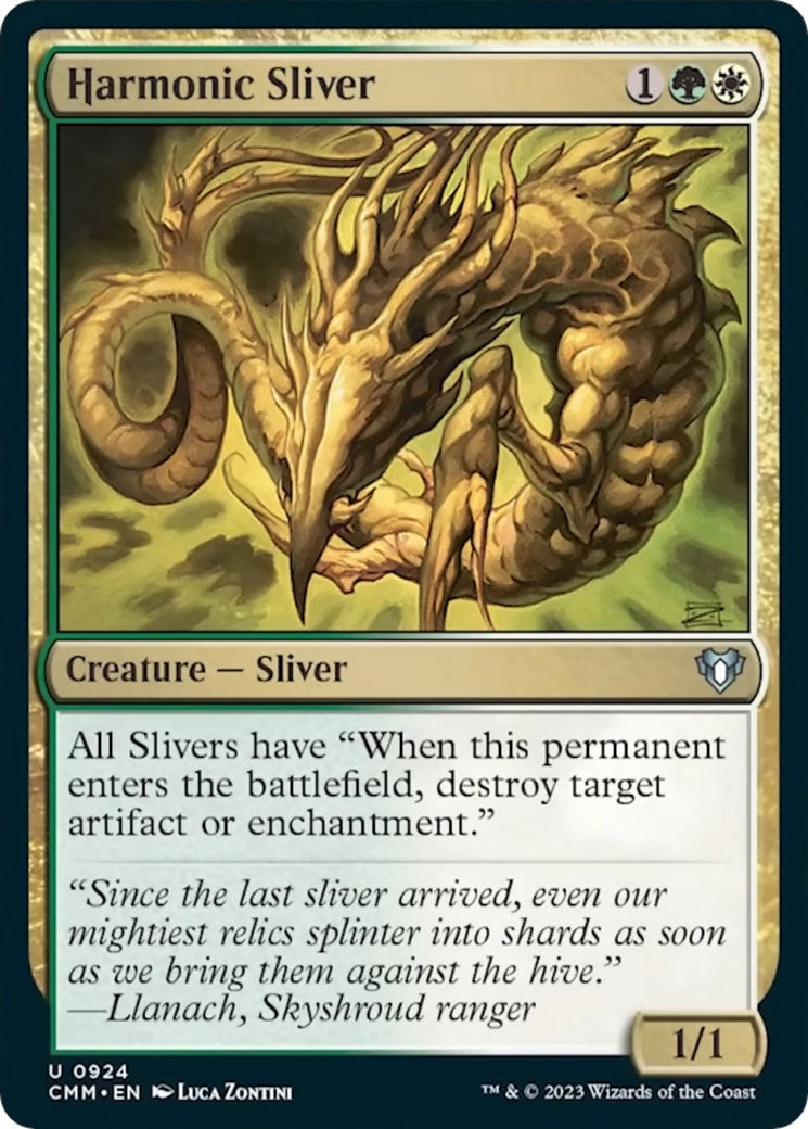 Image for Harmonic Sliver (924) - Magic: The Gathering