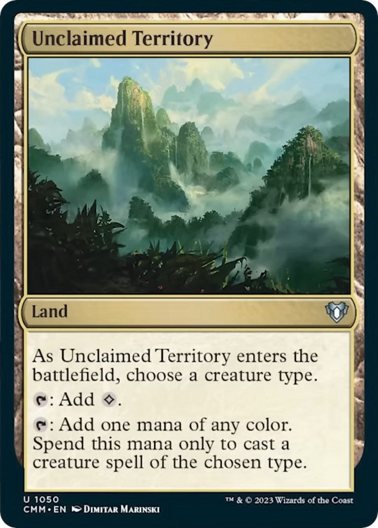Image for Unclaimed Territory (1050) - Magic: The Gathering