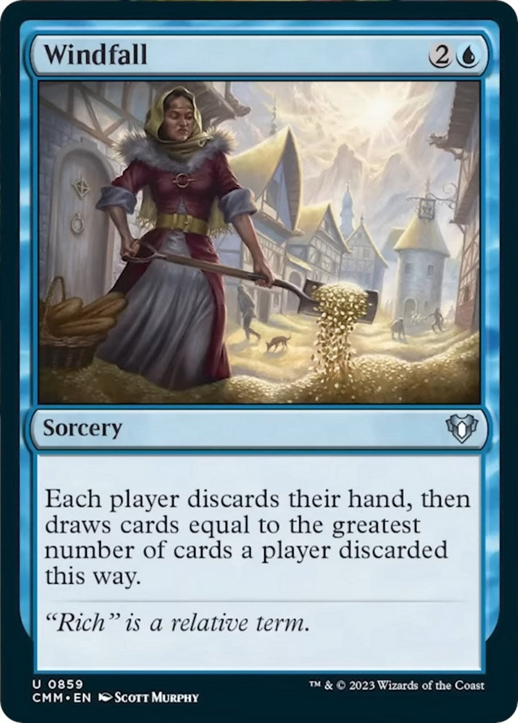 Image for Windfall (859) - Magic: The Gathering