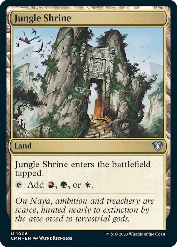 Image for Jungle Shrine (1006) - Magic: The Gathering
