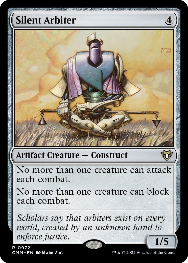 Image for Silent Arbiter (972) - Magic: The Gathering