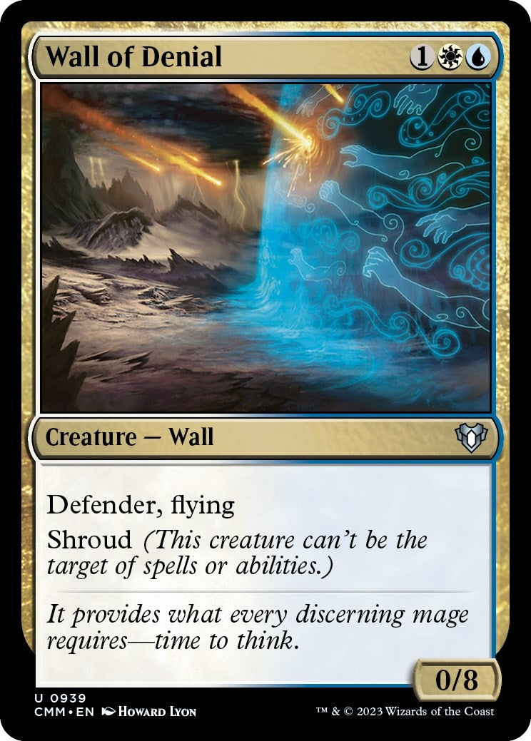 Image for Wall of Denial (939) - Magic: The Gathering