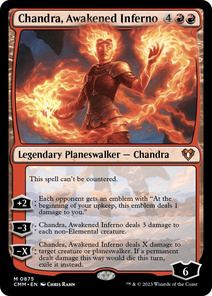 Image for Chandra, Awakened Inferno (875) - Magic: The Gathering
