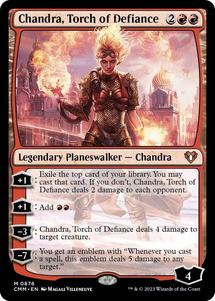 Image for Chandra, Torch of Defiance (876) - Magic: The Gathering