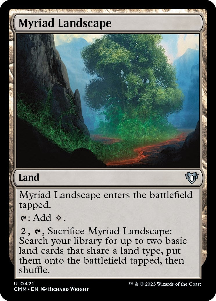 Image for Myriad Landscape (421) - Magic: The Gathering