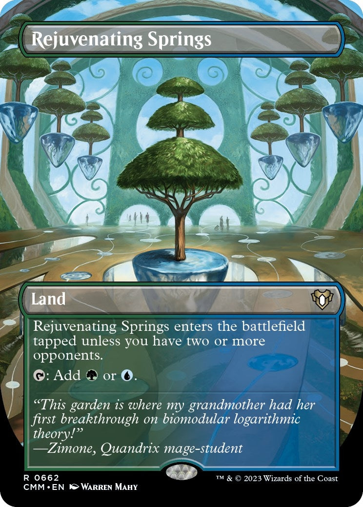 Image for Rejuvenating Springs (Borderless) (662) - Magic: The Gathering