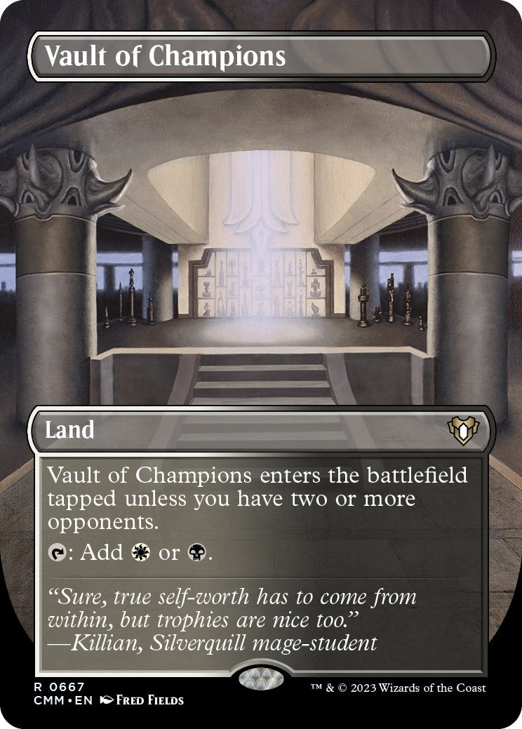 Image for Vault of Champions (Borderless) (667) - Magic: The Gathering