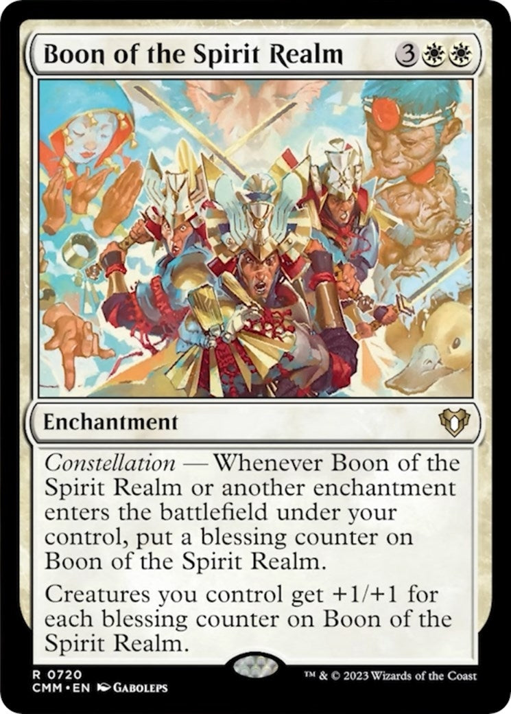Image for Boon of the Spirit Realm (720) - Magic: The Gathering