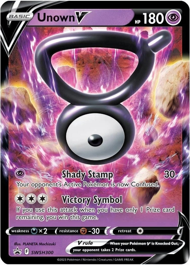 Image for Unown V - SWSH300 (SWSH300) (SWSD) - Pokemon