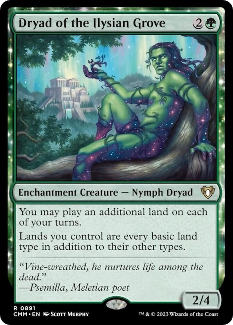Image for Dryad of the Ilysian Grove (891) - Magic: The Gathering