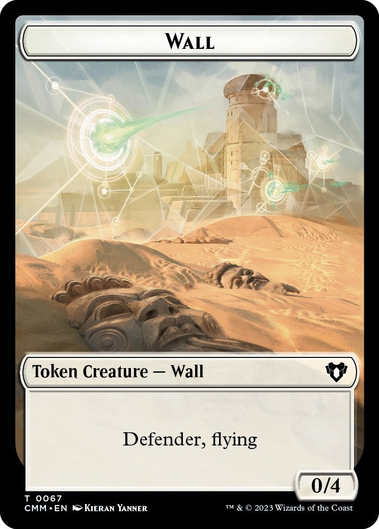 Image for Wall // Kor Ally Double-Sided Token (67 // 64) - Magic: The Gathering