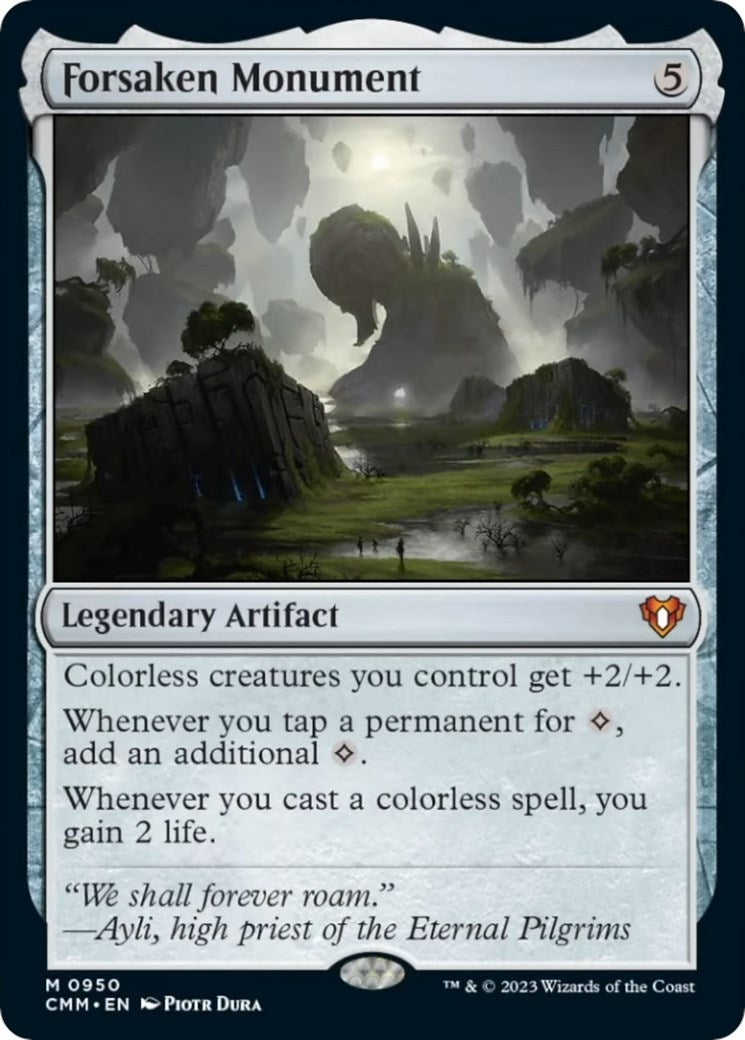 Image for Forsaken Monument (950) - Magic: The Gathering
