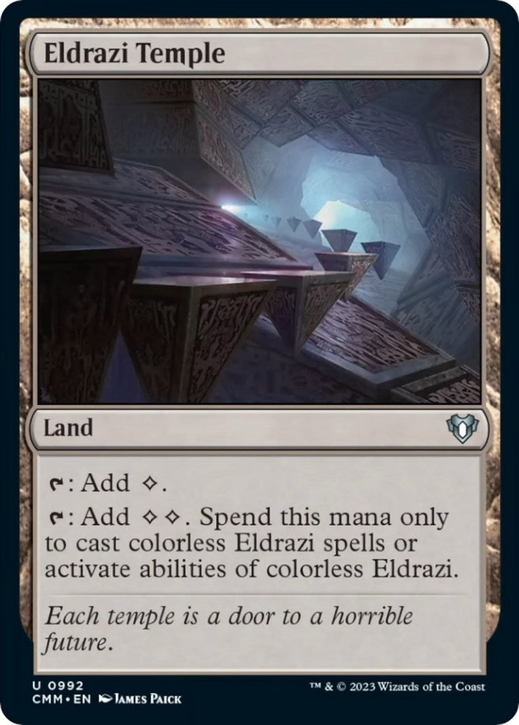 Image for Eldrazi Temple (992) - Magic: The Gathering