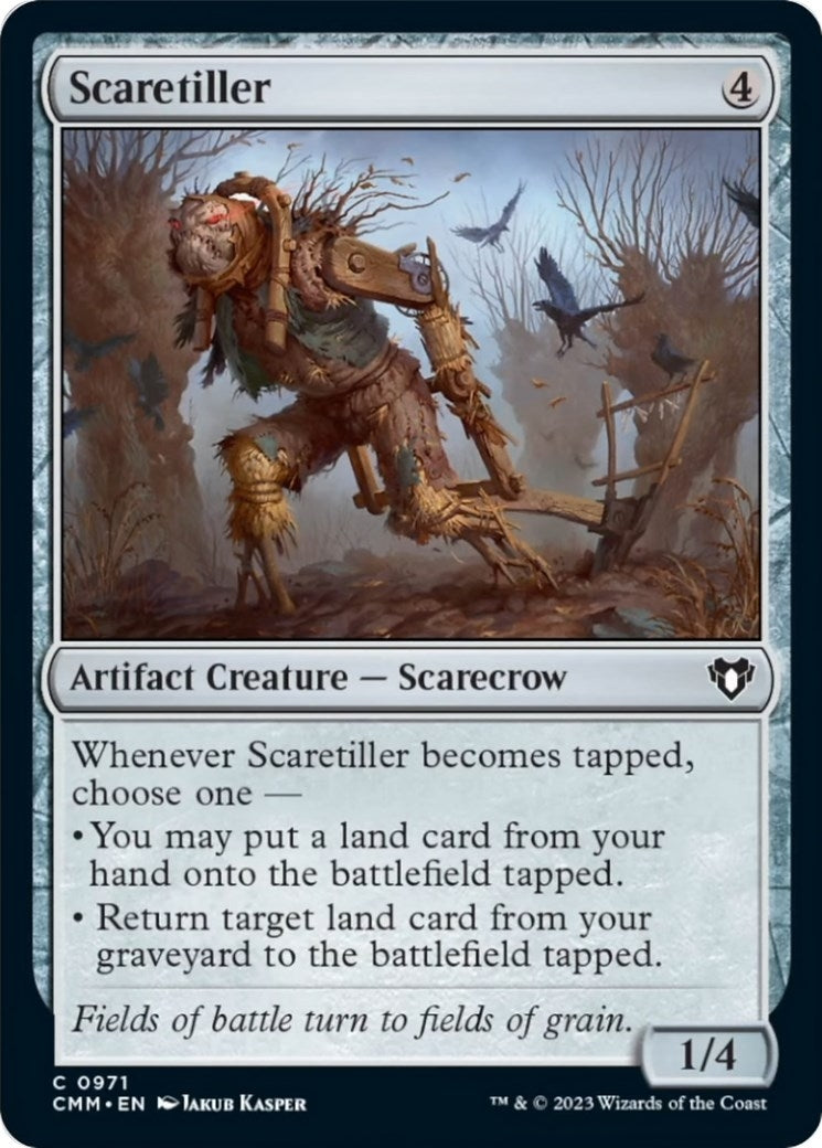 Image for Scaretiller (971) (CMM) - Magic: The Gathering