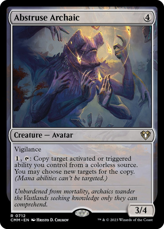 Image for Abstruse Archaic (712) (CMM) - Magic: The Gathering
