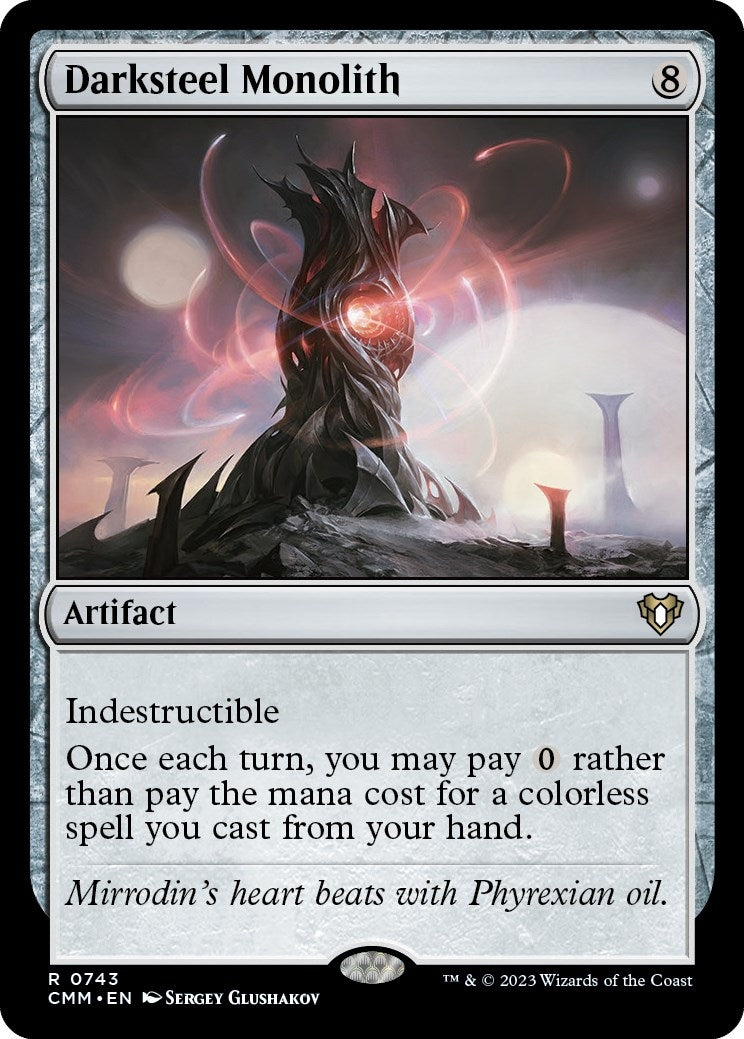 Image for Darksteel Monolith (743) - Magic: The Gathering