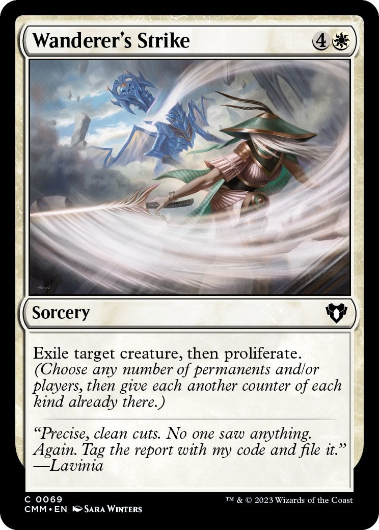 Image for Wanderer's Strike (69) - Magic: The Gathering