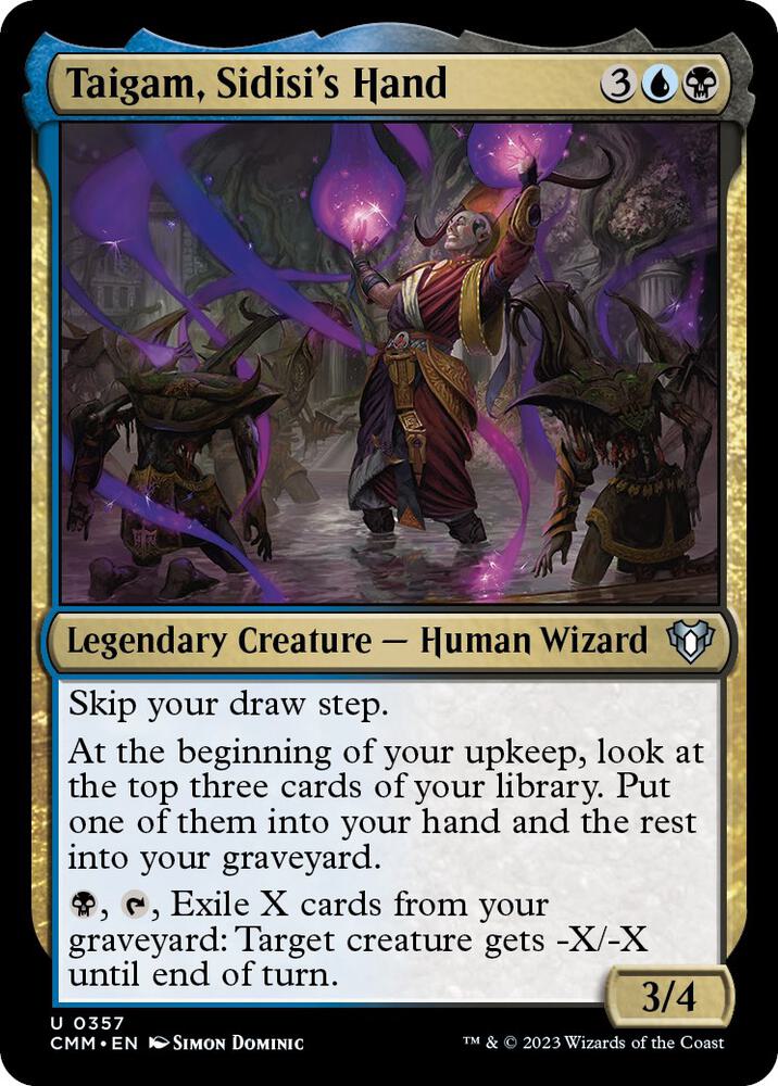 Image for Taigam, Sidisi's Hand (357) - Magic: The Gathering