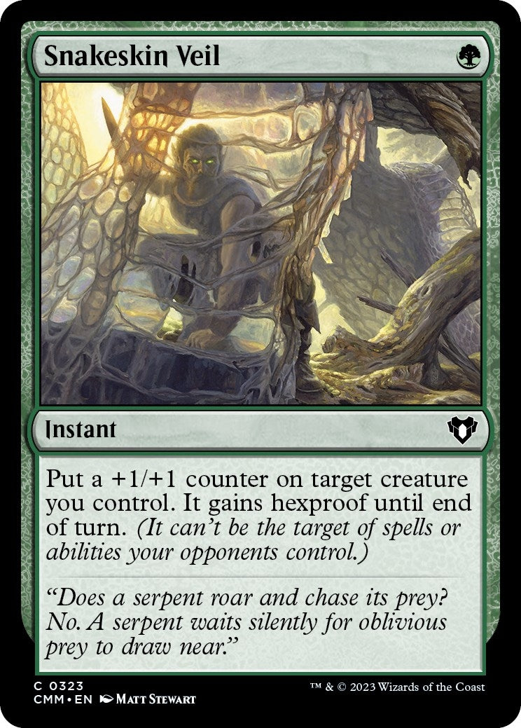 Image for Snakeskin Veil (323) - Magic: The Gathering