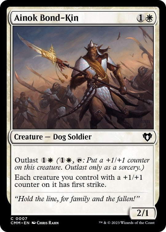 Image for Ainok Bond-Kin (7) (CMM) - Magic: The Gathering