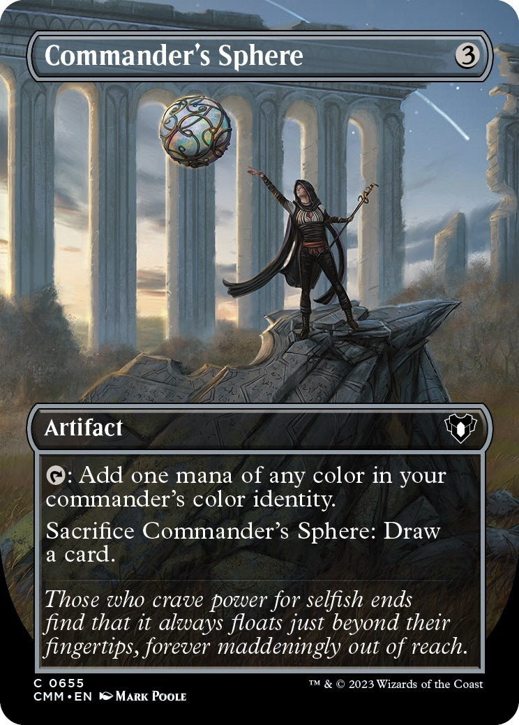 Image for Commander's Sphere (Borderless) (655) - Magic: The Gathering