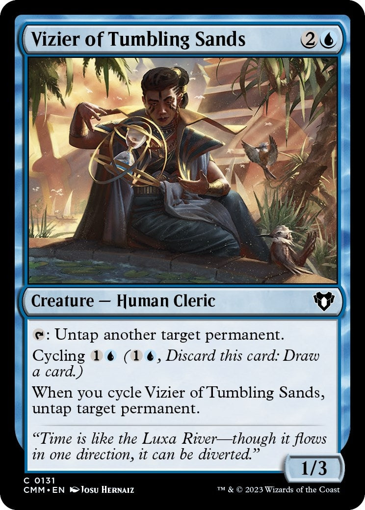 Image for Vizier of Tumbling Sands (131) - Magic: The Gathering