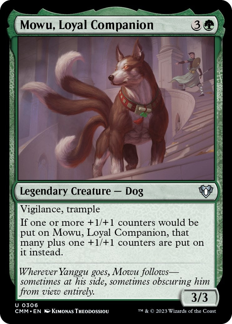 Image for Mowu, Loyal Companion (306) - Magic: The Gathering