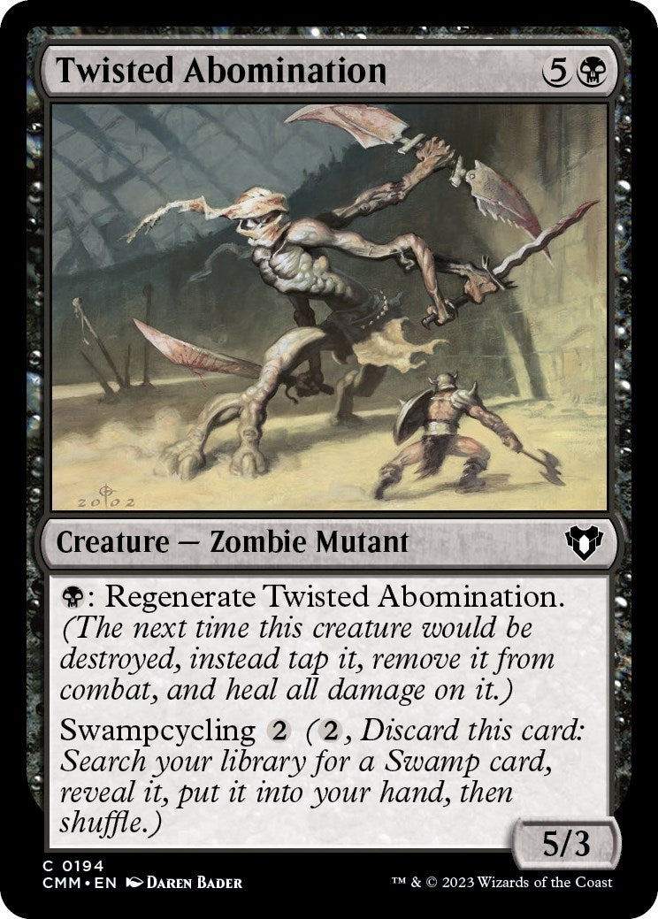 Image for Twisted Abomination (194) - Magic: The Gathering
