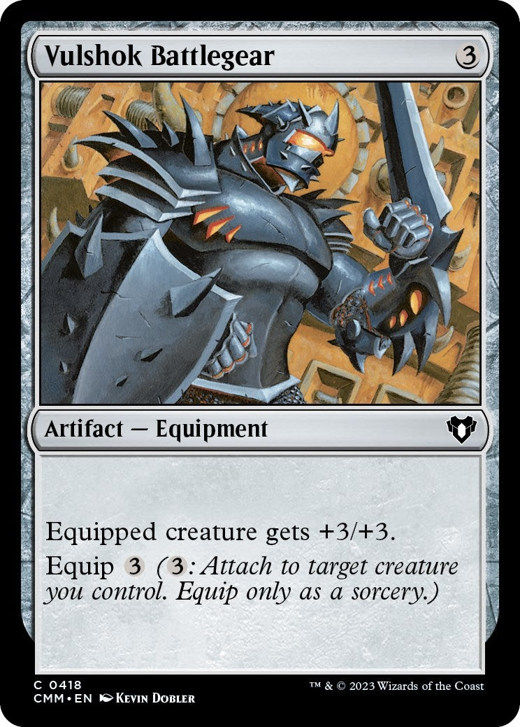 Image for Vulshok Battlegear (418) - Magic: The Gathering