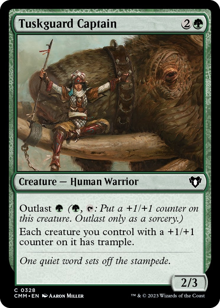 Image for Tuskguard Captain (328) - Magic: The Gathering