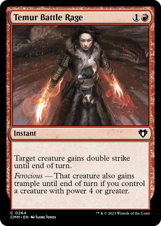 Image for Temur Battle Rage (264) - Magic: The Gathering