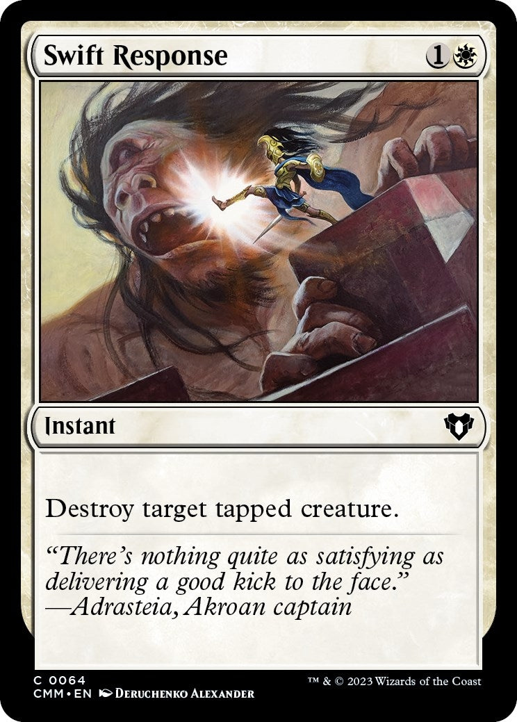 Image for Swift Response (64) - Magic: The Gathering