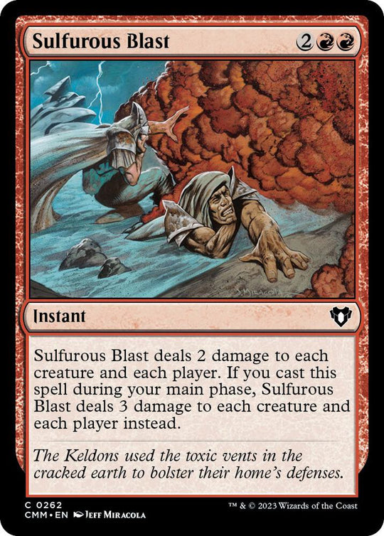Image for Sulfurous Blast (262) - Magic: The Gathering
