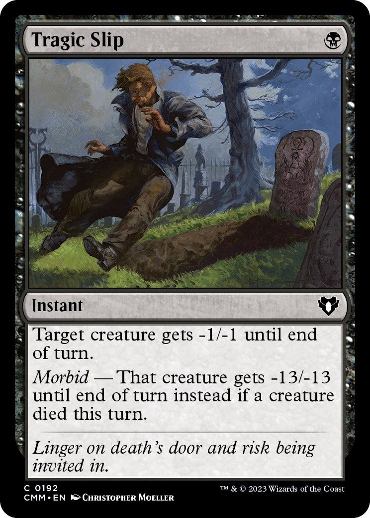 Image for Tragic Slip (192) - Magic: The Gathering