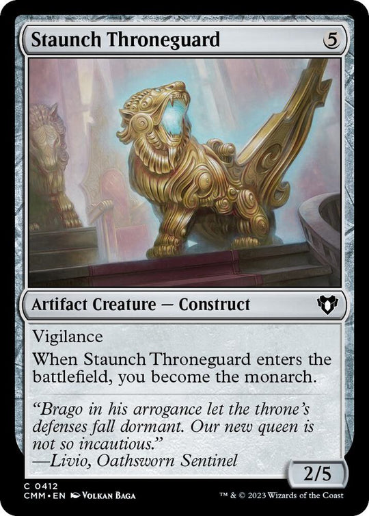 Image for Staunch Throneguard (412) - Magic: The Gathering