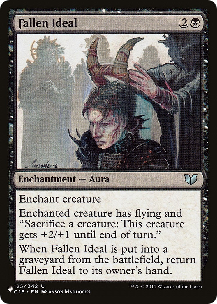 Image for Fallen Ideal (125/342) (LIST) - Magic: The Gathering