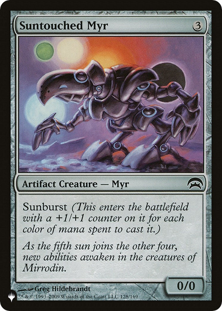 Image for Suntouched Myr (128/169) - Magic: The Gathering